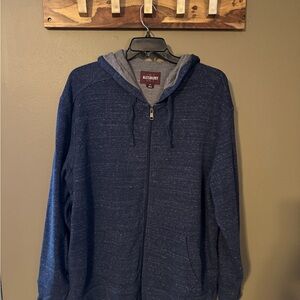 Men’s Alesbury Zip Up Sweater - Blue
